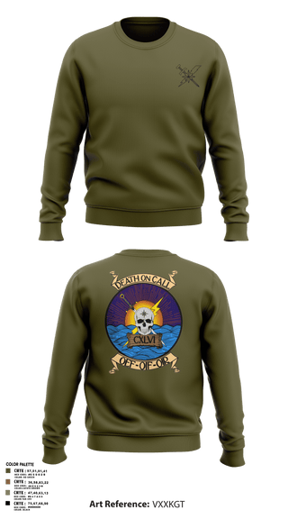 Crew Neck Sweatshirt, 146th ASOS, Air Force, Teamtime, Team time, sublimation, custom sports apparel, team uniforms, spirit wear, spiritwear, sports uniforms, custom shirts, team store, custom team store, fundraiser sports, apparel fundraiser