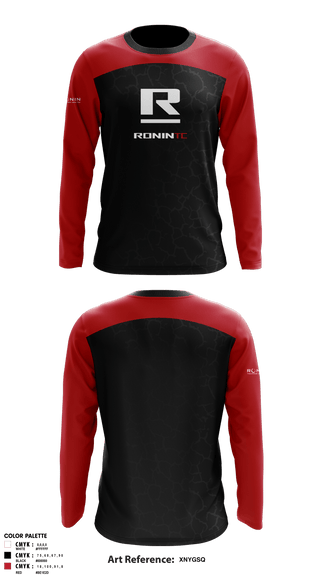 Long Sleeve Rash Guard Shirt, Ronin TC, , Teamtime, Team time, sublimation, custom sports apparel, team uniforms, spirit wear, spiritwear, sports uniforms, custom shirts, team store, custom team store, fundraiser sports, apparel fundraiser