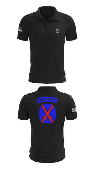 Short Sleeve Performance Polo, 1-155th, , Teamtime, Team time, sublimation, custom sports apparel, team uniforms, spirit wear, spiritwear, sports uniforms, custom shirts, team store, custom team store, fundraiser sports, apparel fundraiser