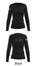 Lobo Training Group 12669581 Women's Long Sleeve V-neck Shirt - 35