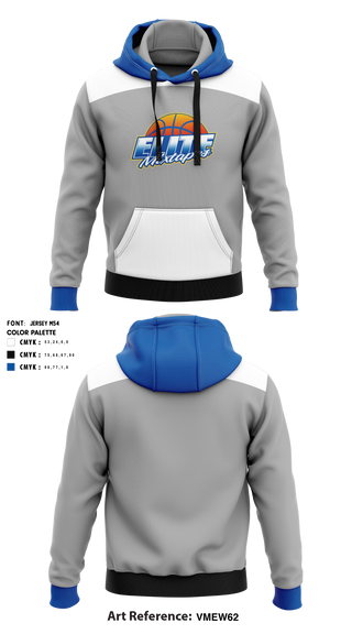 Hoodie, Elite Mixtapes, Men's Basketball, Teamtime, Team time, sublimation, custom sports apparel, team uniforms, spirit wear, spiritwear, sports uniforms, custom shirts, team store, custom team store, fundraiser sports, apparel fundraiser