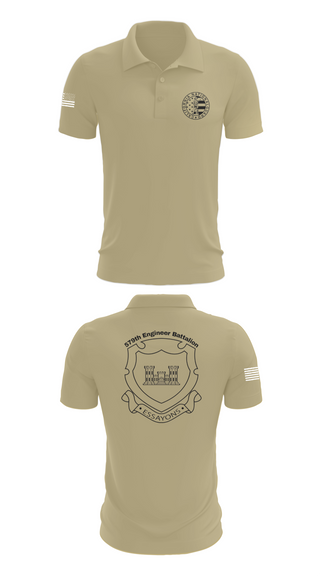Short Sleeve Performance Polo, 132d MRBC, 579th EN BN, 49th MP DIV, , Teamtime, Team time, sublimation, custom sports apparel, team uniforms, spirit wear, spiritwear, sports uniforms, custom shirts, team store, custom team store, fundraiser sports, apparel fundraiser