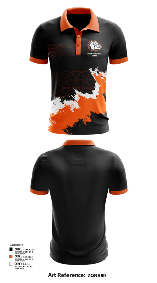 Short Sleeve Performance Polo, Green High School Tennis, Tennis, Teamtime, Team time, sublimation, custom sports apparel, team uniforms, spirit wear, spiritwear, sports uniforms, custom shirts, team store, custom team store, fundraiser sports, apparel fundraiser