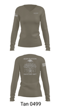 Adam Platoon 34033913 Women's Long Sleeve V-neck Shirt - 73