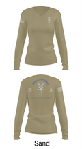 Apocalypse Platoon 49394201 Women's Long Sleeve V-neck Shirt - 97