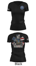 Bravo Company Bulldogs 26926733 Women's Short Sleeve V-neck Shirt - 28