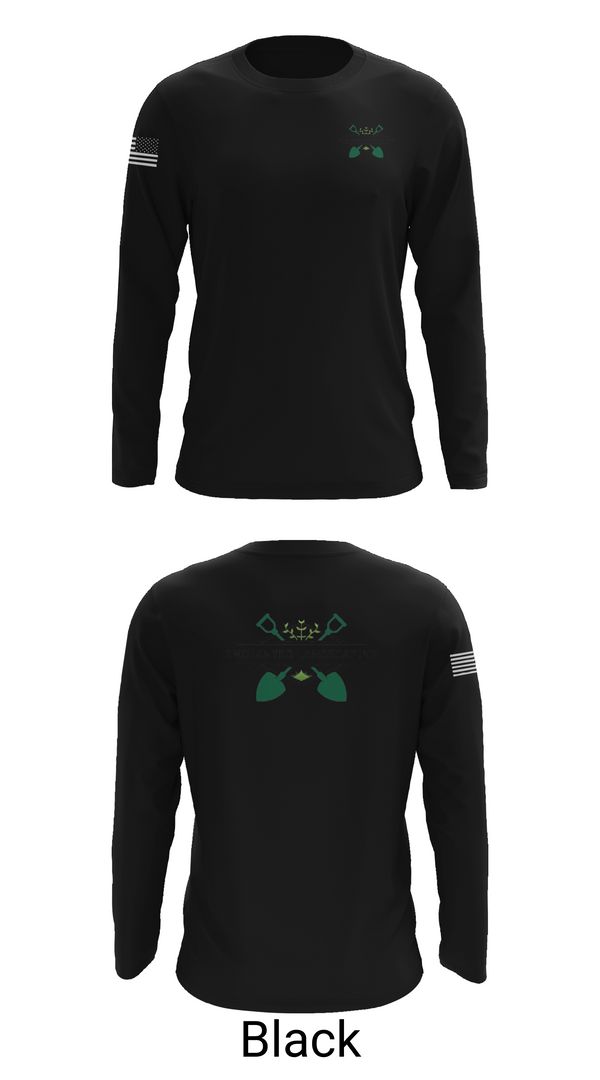 Long Sleeve Performance Shirt, Enchanted Landscaping, , Teamtime, Team time, sublimation, custom sports apparel, team uniforms, spirit wear, spiritwear, sports uniforms, custom shirts, team store, custom team store, fundraiser sports, apparel fundraiser