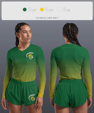 Womens Long Sleeve Vneck Shirt, Alexander Trojans Baseball, Baseball, Teamtime, Team time, sublimation, custom sports apparel, team uniforms, spirit wear, spiritwear, sports uniforms, custom shirts, team store, custom team store, fundraiser sports, apparel fundraiser