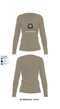Defense Cortinating Element 97094891 Women's Long Sleeve V-neck Shirt - 62