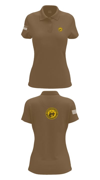 Battlespace Surveillance Company 38169754 Women's Short Sleeve Performance Polo  - 15