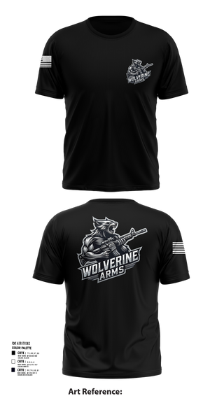 Short Sleeve Performance Shirt, Wolverine Arms, , Teamtime, Team time, sublimation, custom sports apparel, team uniforms, spirit wear, spiritwear, sports uniforms, custom shirts, team store, custom team store, fundraiser sports, apparel fundraiser