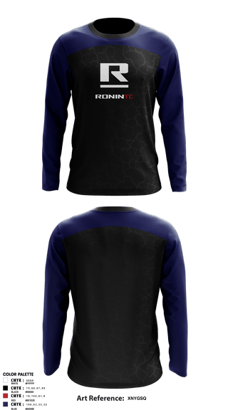 Long Sleeve Rash Guard Shirt, Ronin TC, , Teamtime, Team time, sublimation, custom sports apparel, team uniforms, spirit wear, spiritwear, sports uniforms, custom shirts, team store, custom team store, fundraiser sports, apparel fundraiser