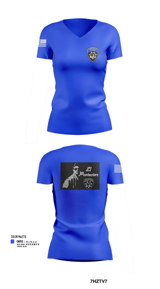 Womens Short Sleeve Vneck Shirt, California Highway Patrol, , Teamtime, Team time, sublimation, custom sports apparel, team uniforms, spirit wear, spiritwear, sports uniforms, custom shirts, team store, custom team store, fundraiser sports, apparel fundraiser