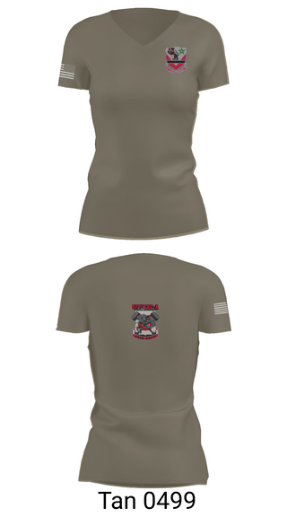 Womens Short Sleeve Vneck Shirt, 16th BEB 571st Company, , Teamtime, Team time, sublimation, custom sports apparel, team uniforms, spirit wear, spiritwear, sports uniforms, custom shirts, team store, custom team store, fundraiser sports, apparel fundraiser