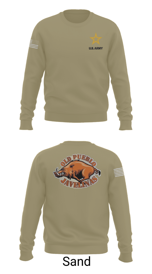 Crew Neck Sweatshirt, Old Pueblo, , Teamtime, Team time, sublimation, custom sports apparel, team uniforms, spirit wear, spiritwear, sports uniforms, custom shirts, team store, custom team store, fundraiser sports, apparel fundraiser