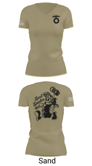 Womens Short Sleeve Vneck Shirt, MCAGCC COMMSTRAT, , Teamtime, Team time, sublimation, custom sports apparel, team uniforms, spirit wear, spiritwear, sports uniforms, custom shirts, team store, custom team store, fundraiser sports, apparel fundraiser