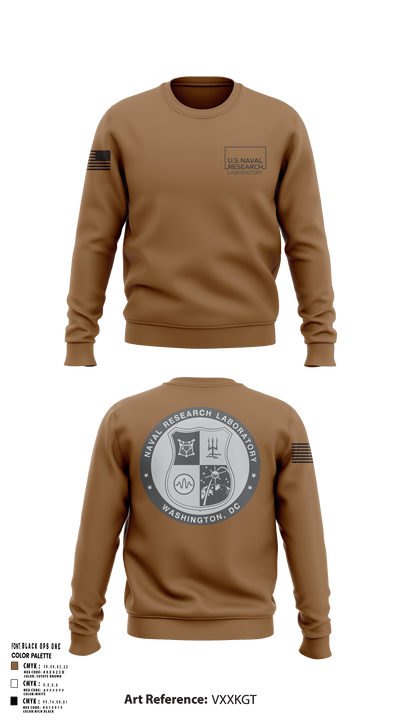 Naval Research Lab 68705363 Crew Neck Sweatshirt - 107