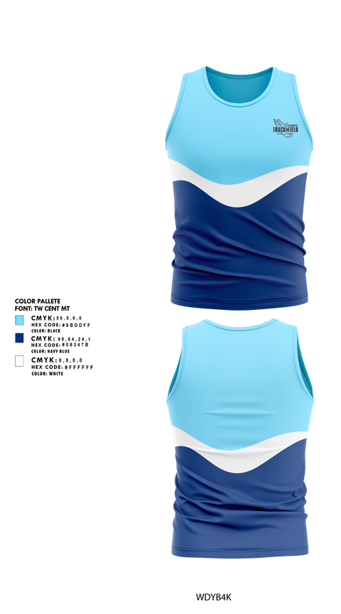 Tank Top, Southwest Edgecombe Cougars, Track & Field, Teamtime, Team time, sublimation, custom sports apparel, team uniforms, spirit wear, spiritwear, sports uniforms, custom shirts, team store, custom team store, fundraiser sports, apparel fundraiser