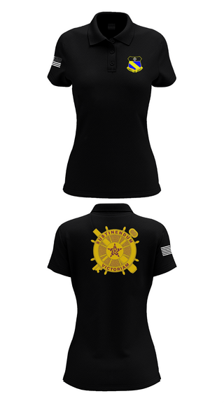 Womens Short Sleeve Performance Polo, 2nd BN (LS) 349th RGT, , Teamtime, Team time, sublimation, custom sports apparel, team uniforms, spirit wear, spiritwear, sports uniforms, custom shirts, team store, custom team store, fundraiser sports, apparel fundraiser