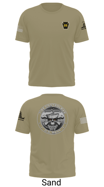 Fire Controlman 9511626 Short Sleeve Performance Shirt - 91