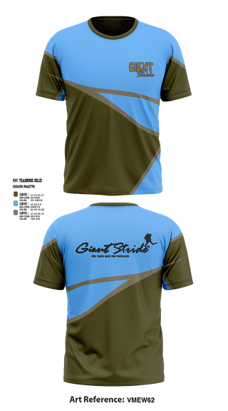 Short Sleeve Performance Shirt, Giant Stride KSAGiant Stride Global, Water Polo, Teamtime, Team time, sublimation, custom sports apparel, team uniforms, spirit wear, spiritwear, sports uniforms, custom shirts, team store, custom team store, fundraiser sports, apparel fundraiser