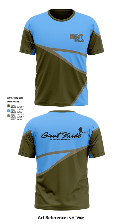 Giant Stride KSAGiant Stride Global 17615873 Short Sleeve Performance Shirt - 3