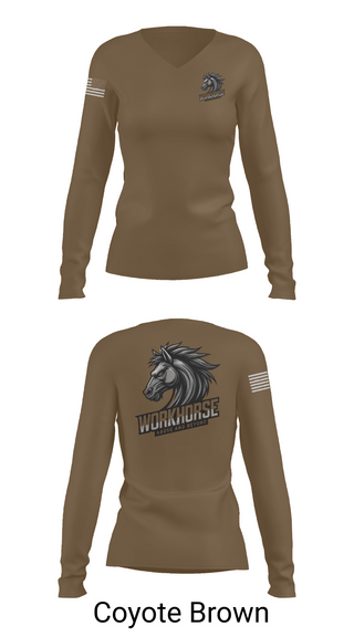 Womens Long Sleeve Vneck Shirt, 224th MI, Army, Teamtime, Team time, sublimation, custom sports apparel, team uniforms, spirit wear, spiritwear, sports uniforms, custom shirts, team store, custom team store, fundraiser sports, apparel fundraiser