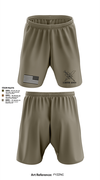 Athletic Shorts With Pockets, 146th ASOS, Air Force, Teamtime, Team time, sublimation, custom sports apparel, team uniforms, spirit wear, spiritwear, sports uniforms, custom shirts, team store, custom team store, fundraiser sports, apparel fundraiser