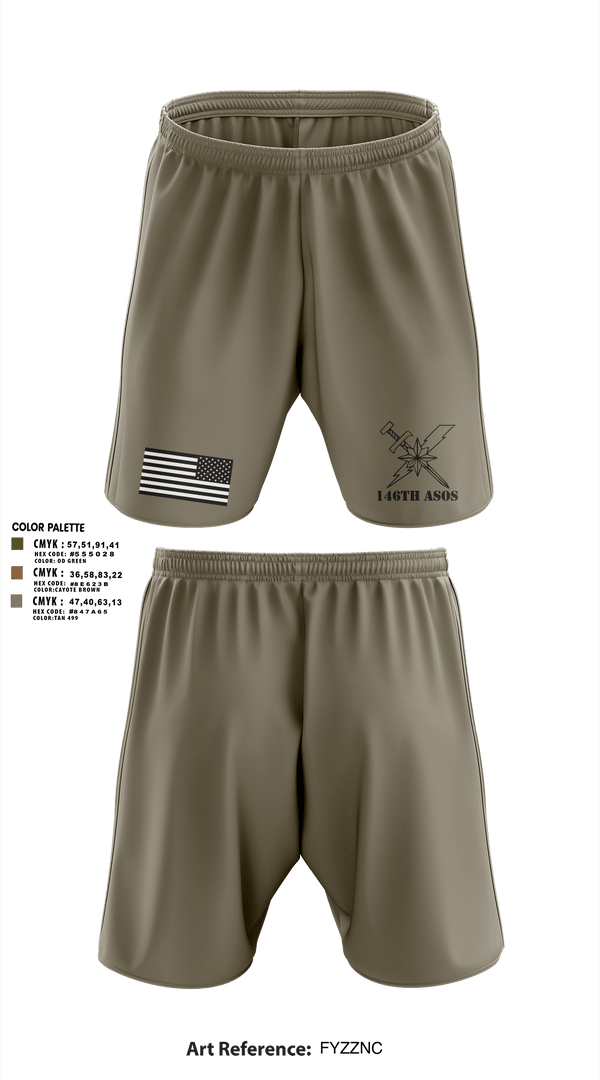 Athletic Shorts With Pockets, 146th ASOS, Air Force, Teamtime, Team time, sublimation, custom sports apparel, team uniforms, spirit wear, spiritwear, sports uniforms, custom shirts, team store, custom team store, fundraiser sports, apparel fundraiser
