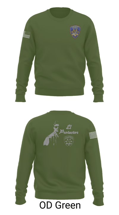 California Highway Patrol 18919595 Crew Neck Sweatshirt - 43
