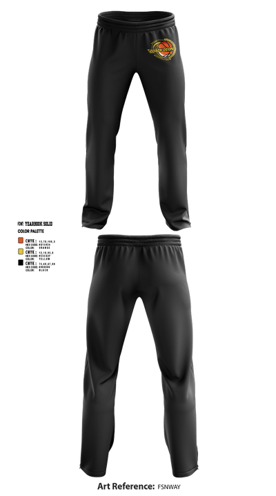 Coach Deon Fundamental Youth Basketball Training 21572635 Sweatpants - 4
