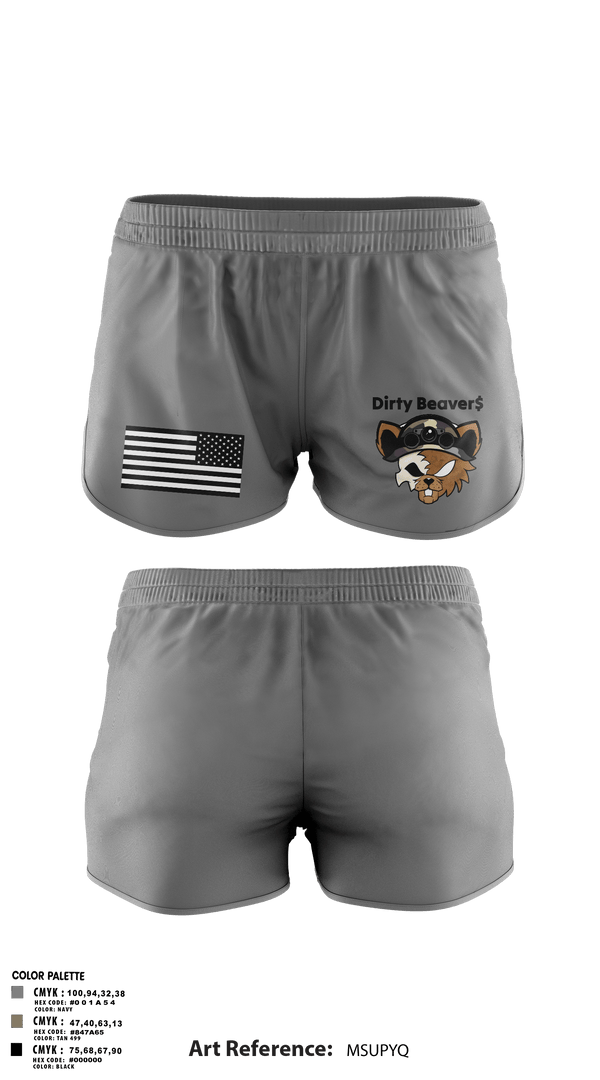 Ranger Panties, Dirty Beaver$, , Teamtime, Team time, sublimation, custom sports apparel, team uniforms, spirit wear, spiritwear, sports uniforms, custom shirts, team store, custom team store, fundraiser sports, apparel fundraiser