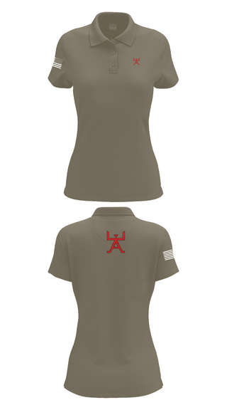 Womens Short Sleeve Performance Polo, 355 CES, Air Force, Teamtime, Team time, sublimation, custom sports apparel, team uniforms, spirit wear, spiritwear, sports uniforms, custom shirts, team store, custom team store, fundraiser sports, apparel fundraiser