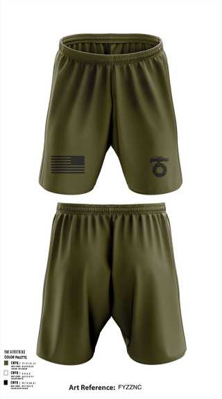 Athletic Shorts With Pockets, MCAGCC COMMSTRAT, , Teamtime, Team time, sublimation, custom sports apparel, team uniforms, spirit wear, spiritwear, sports uniforms, custom shirts, team store, custom team store, fundraiser sports, apparel fundraiser