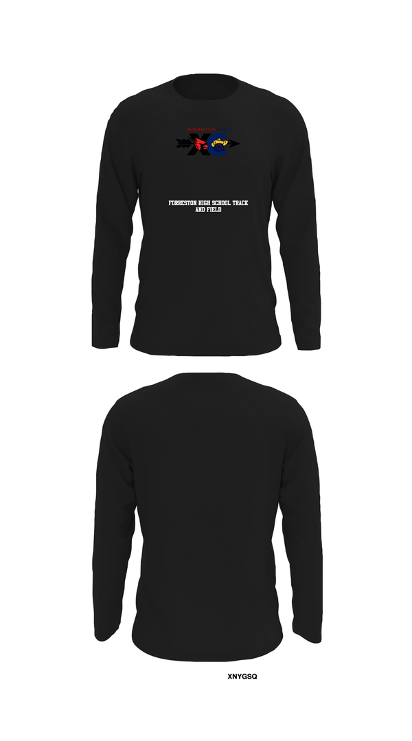 Long Sleeve Performance Shirt, Forreston High School Track and Field, Track & Field, Teamtime, Team time, sublimation, custom sports apparel, team uniforms, spirit wear, spiritwear, sports uniforms, custom shirts, team store, custom team store, fundraiser sports, apparel fundraiser