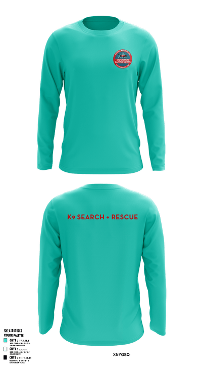 Mountain Canine Corps 20262293 Long Sleeve Performance Shirt 1