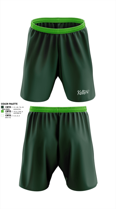 Kelly’s Irish Pub 62324000 Athletic Shorts With Pockets - 1