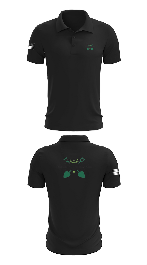 Short Sleeve Performance Polo, Enchanted Landscaping, , Teamtime, Team time, sublimation, custom sports apparel, team uniforms, spirit wear, spiritwear, sports uniforms, custom shirts, team store, custom team store, fundraiser sports, apparel fundraiser