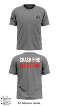 ISA Air base Fire Dept. 19172110 Short Sleeve Performance Shirt - 69