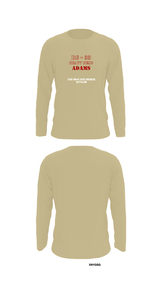 Long Sleeve Performance Shirt, CESD Bravo 35th Engineer Battalion, , Teamtime, Team time, sublimation, custom sports apparel, team uniforms, spirit wear, spiritwear, sports uniforms, custom shirts, team store, custom team store, fundraiser sports, apparel fundraiser