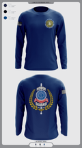 Twu Local 100 Ceremonial Unit & Honor Guard 29961130 Long Sleeve Performance Shirt 3