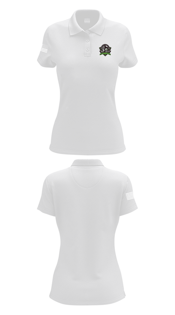 Womens Short Sleeve Performance Polo, Ridgecrest Republic FC, Women's Soccer, Teamtime, Team time, sublimation, custom sports apparel, team uniforms, spirit wear, spiritwear, sports uniforms, custom shirts, team store, custom team store, fundraiser sports, apparel fundraiser