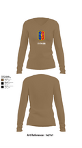 2-174 ADA 22453526 Women's Long Sleeve V-neck Shirt - 2