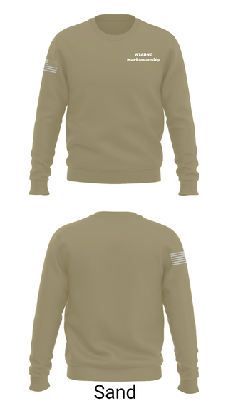 Crew Neck Sweatshirt, WIARNG Marksmanship, , Teamtime, Team time, sublimation, custom sports apparel, team uniforms, spirit wear, spiritwear, sports uniforms, custom shirts, team store, custom team store, fundraiser sports, apparel fundraiser