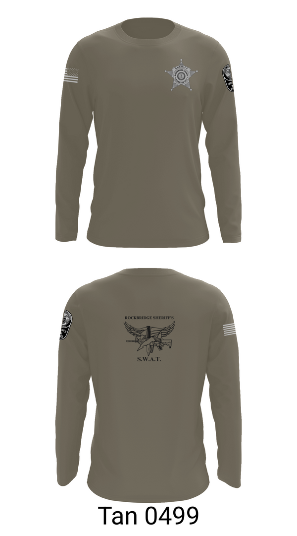 Long Sleeve Performance Shirt, Rockbridge County SWAT, , Teamtime, Team time, sublimation, custom sports apparel, team uniforms, spirit wear, spiritwear, sports uniforms, custom shirts, team store, custom team store, fundraiser sports, apparel fundraiser