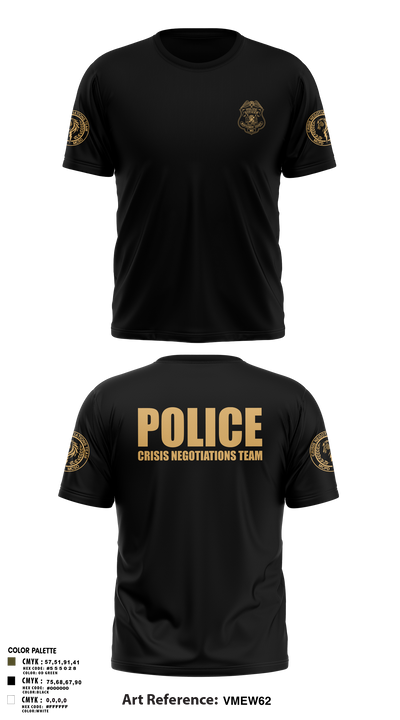 MCPD CNT 24546522 Short Sleeve Performance Shirt - 108
