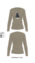 ARIES PLT 56936263 Women's Long Sleeve V-neck Shirt - 62
