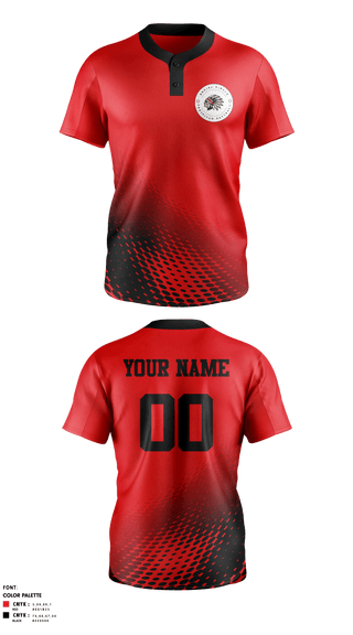 Two Button Softball Jersey, Social Circle Middle School Softball, Softball, Teamtime, Team time, sublimation, custom sports apparel, team uniforms, spirit wear, spiritwear, sports uniforms, custom shirts, team store, custom team store, fundraiser sports, apparel fundraiser