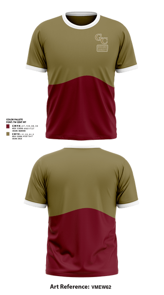 Short Sleeve Performance Shirt, George County Middle School Track and Field, Track & Field, Teamtime, Team time, sublimation, custom sports apparel, team uniforms, spirit wear, spiritwear, sports uniforms, custom shirts, team store, custom team store, fundraiser sports, apparel fundraiser