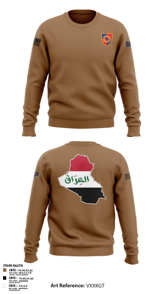 Crew Neck Sweatshirt, 617th MP DET, , Teamtime, Team time, sublimation, custom sports apparel, team uniforms, spirit wear, spiritwear, sports uniforms, custom shirts, team store, custom team store, fundraiser sports, apparel fundraiser